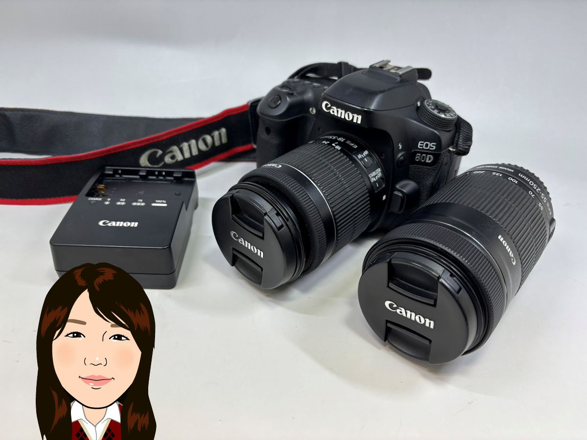Canon 【キャノン】EOS 80D 一眼レフカメラ ズームレンズ付 画像1