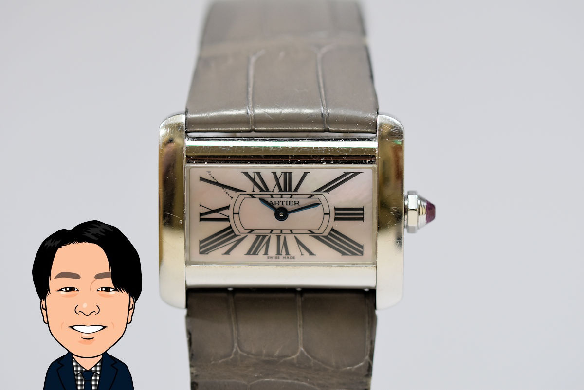 Cartier 【カルティエ】 ミニタンクディヴァン 画像1