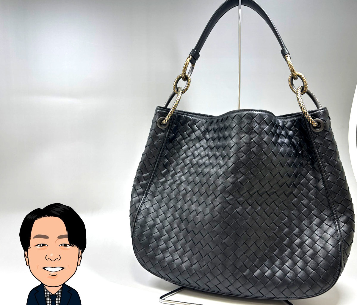 BOTTEGA VENETA 【ボッテガヴェネタ】イントレチャート ワンショルダーバッグ 画像1