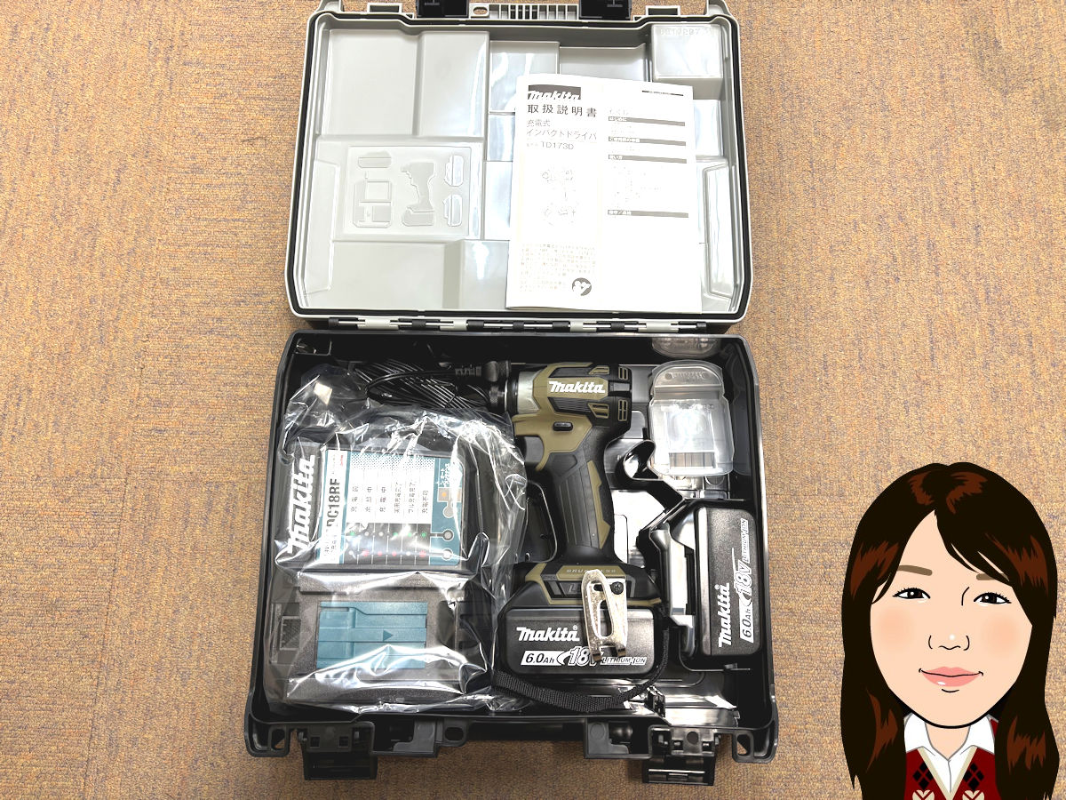 makita 【マキタ】 インパクトドライバー TD173DRGXO 未使用 画像1