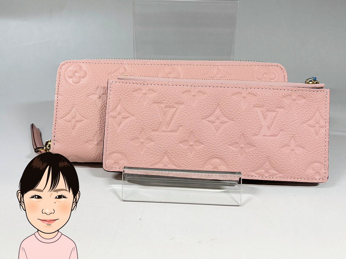 LOUIS VUITTON 【ルイヴィトン】 モノグラムアンプラント ポルトフォイユクレマンス 画像1