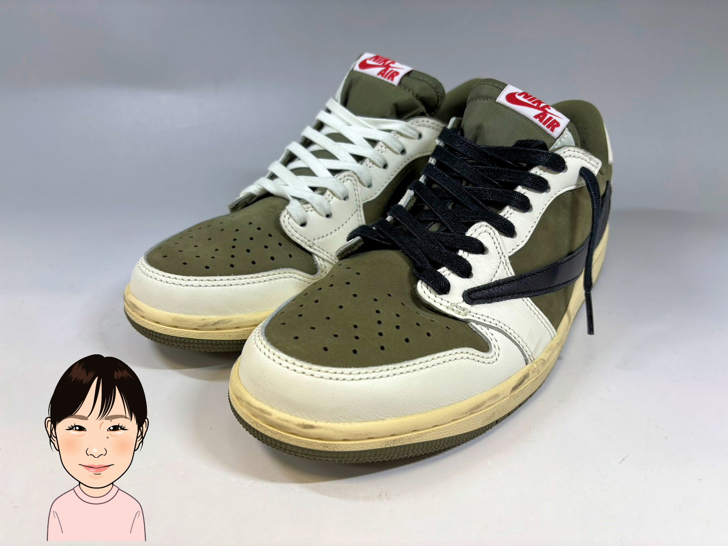 NIKE×Travis Scott 【ナイキ トラビススコット】 エアジョーダン1 LOW OG SP 画像1