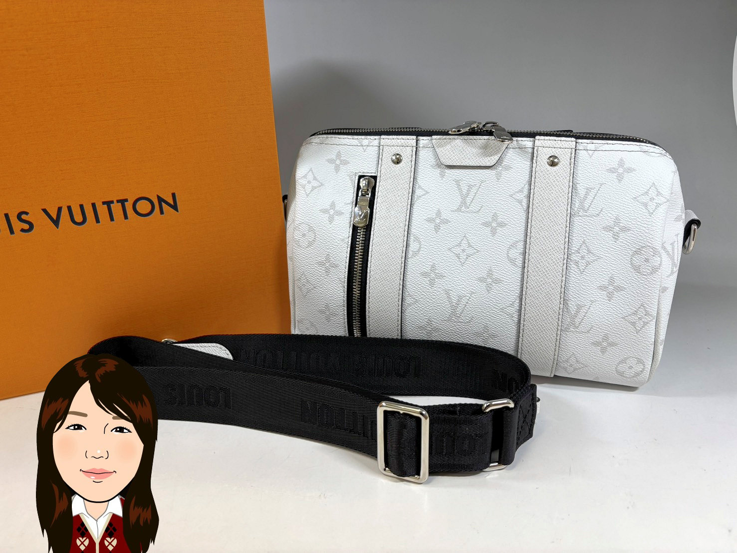 LOUIS VUITTON 【ルイヴィトン】 タイガラマ シティキーポル 画像1