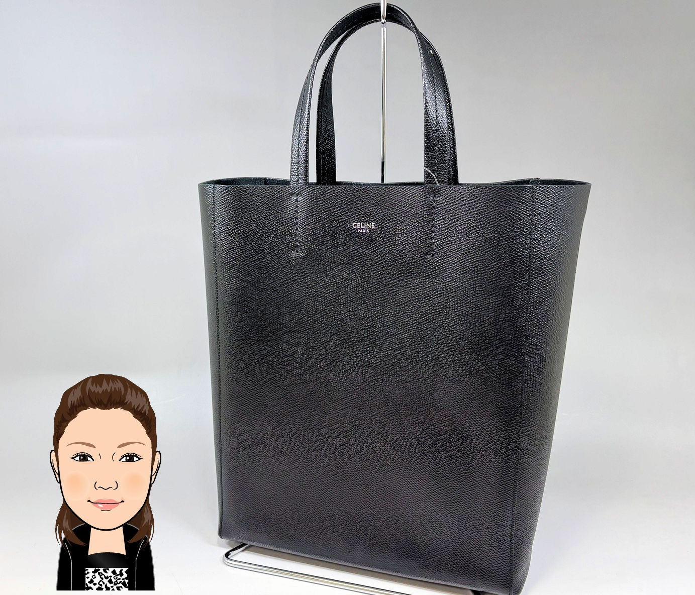 CELINE 【セリーヌ】 バーティカルカバ スモール トートバッグ 画像1