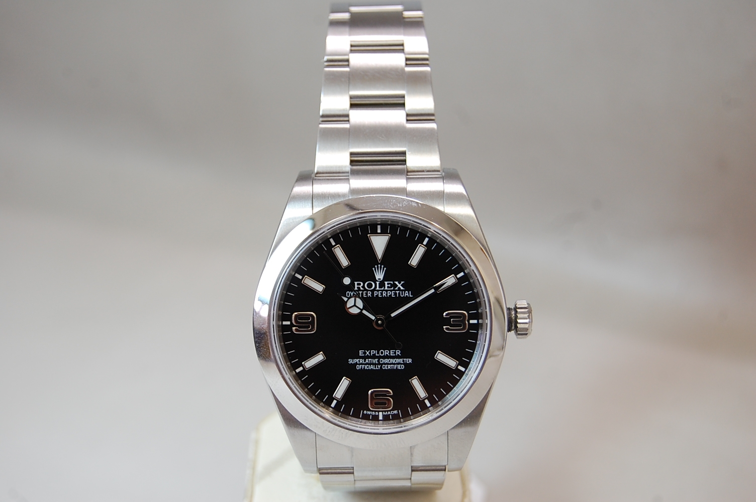 ROLEX 214270 エクスプローラーⅠ 黒 画像1