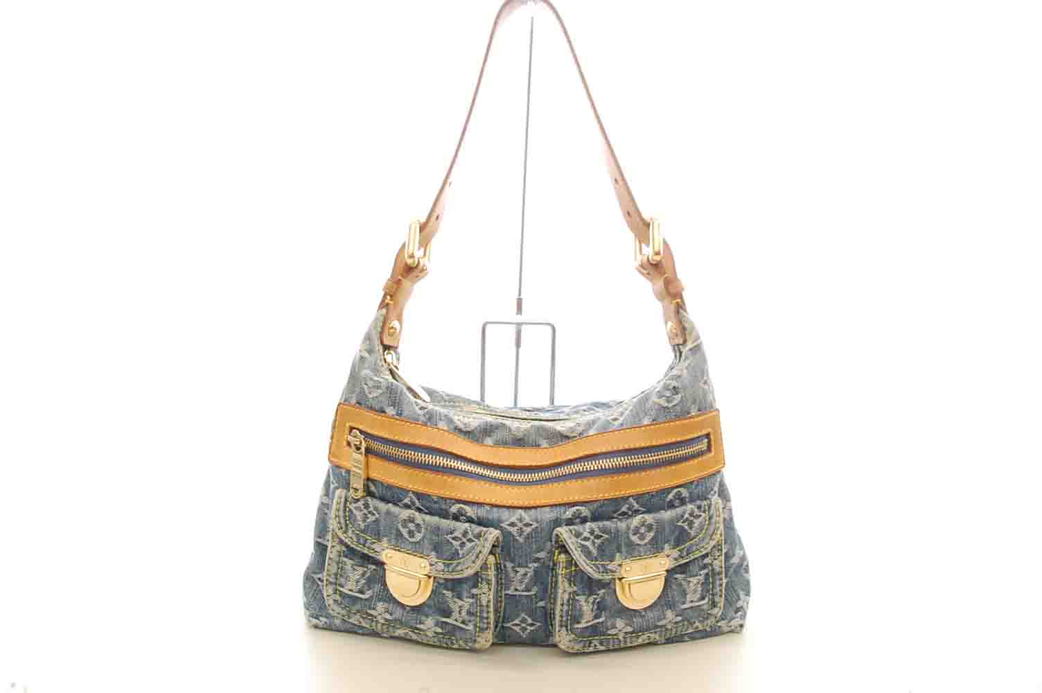 LOUIS VUITTON【ルイヴィトン】モノグラムデニム バッグ バギー M95049 画像1