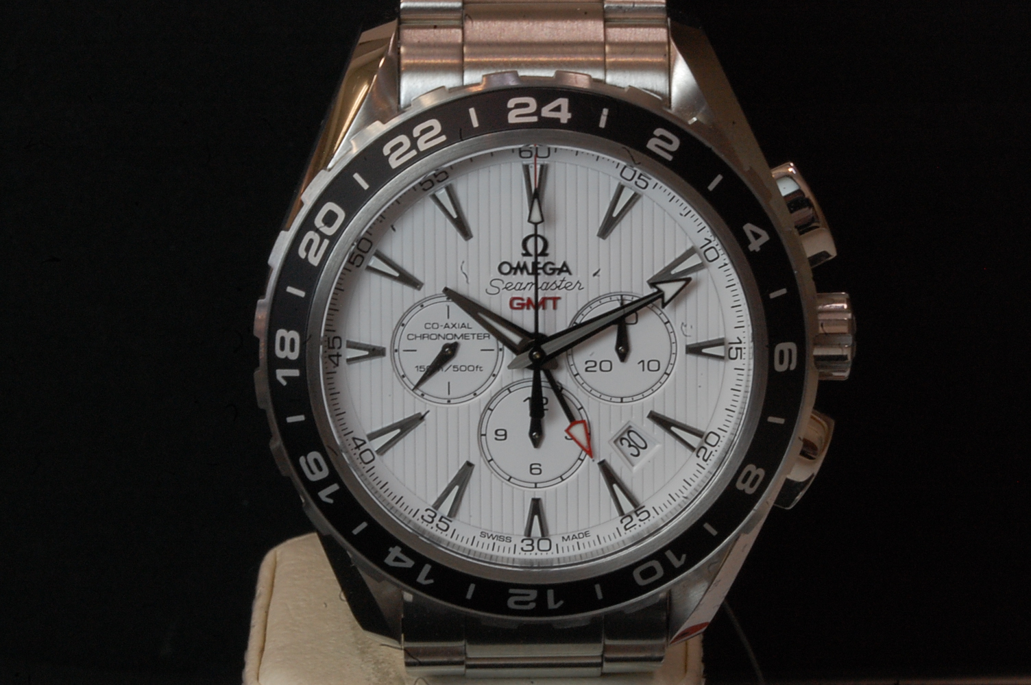 OMEGA【オメガ】 シーマスター アクアテラ コーアクシャル GMT クロノグラフ 画像1