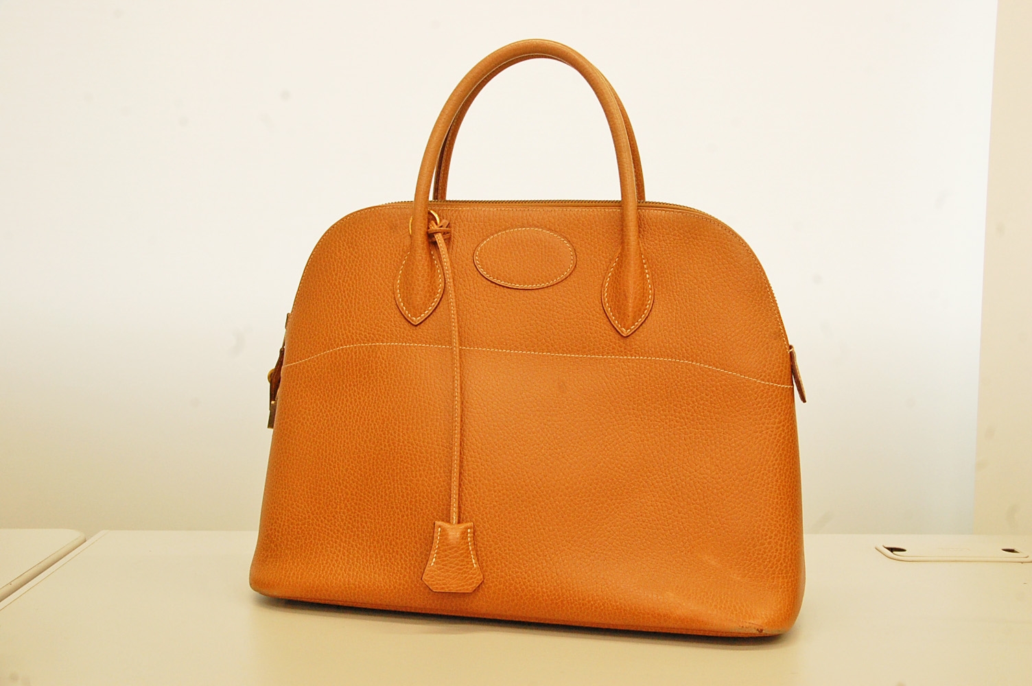 HERMES【エルメス】型押し バッグ ボリード 画像1