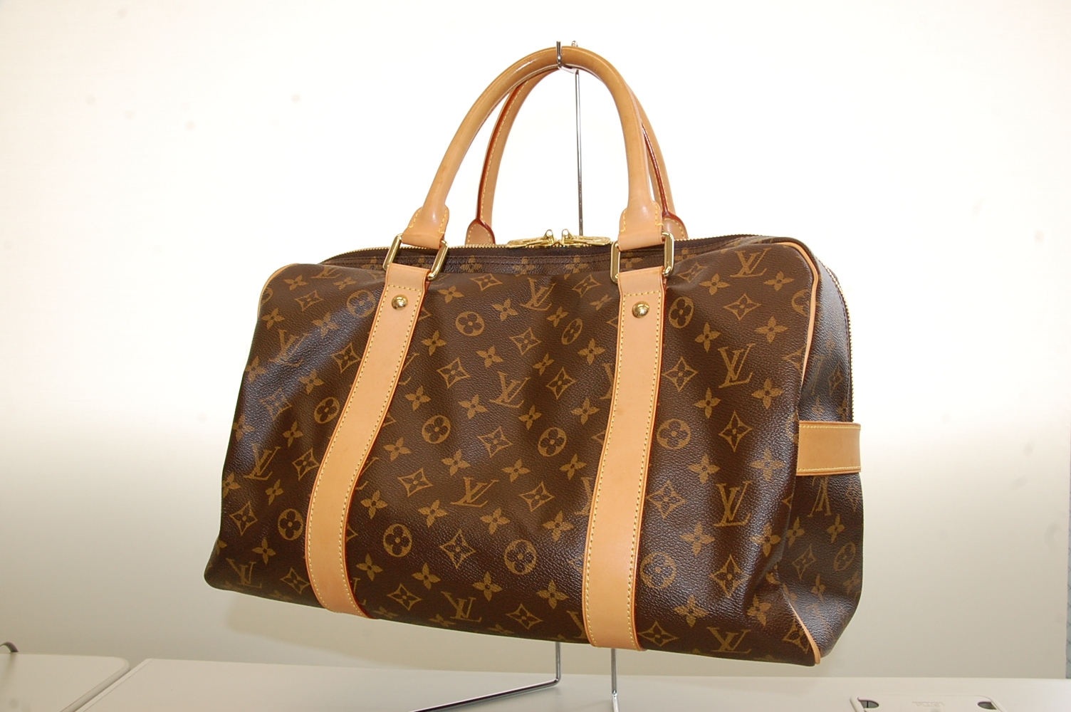 LOUIS VUITTON【ルイヴィトン】モノグラム キャリーオール 旅行バッグ M40074 画像1