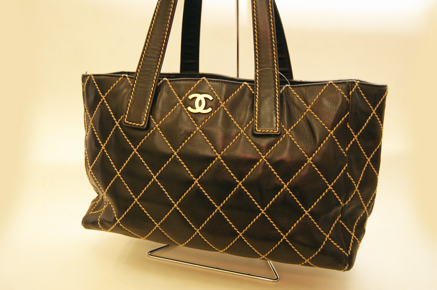 CHANEL【シャネル】ワイルドステッチ トート バッグ 画像1
