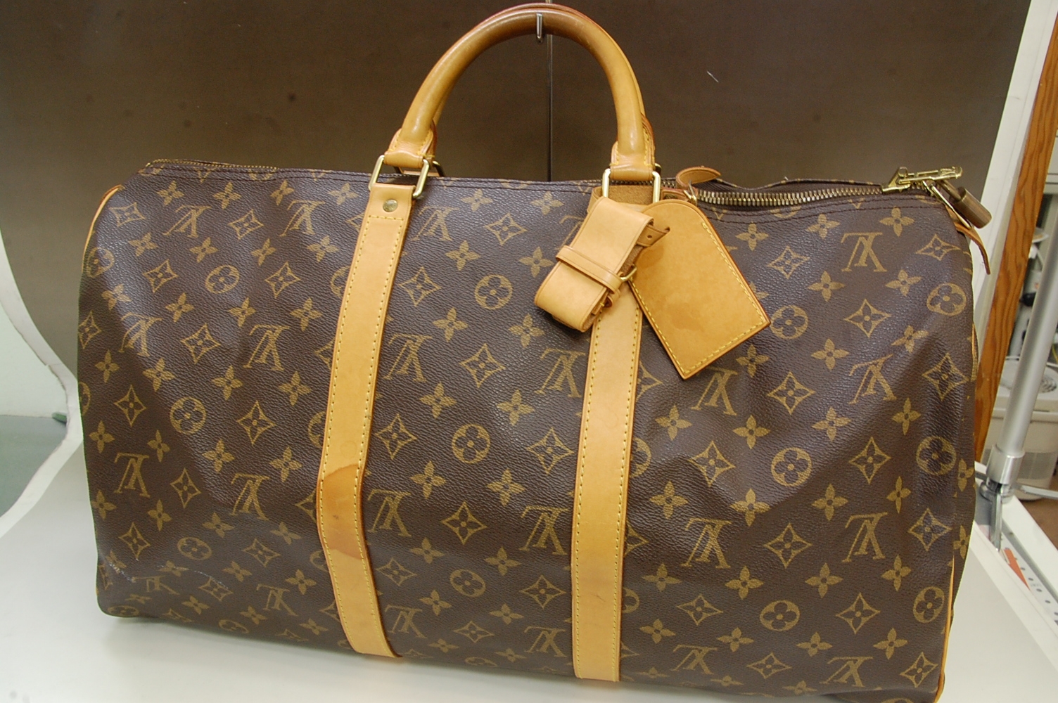 LOUIS VUITTON【ルイヴィトン】モノグラム キーポル 50 M41426 画像1