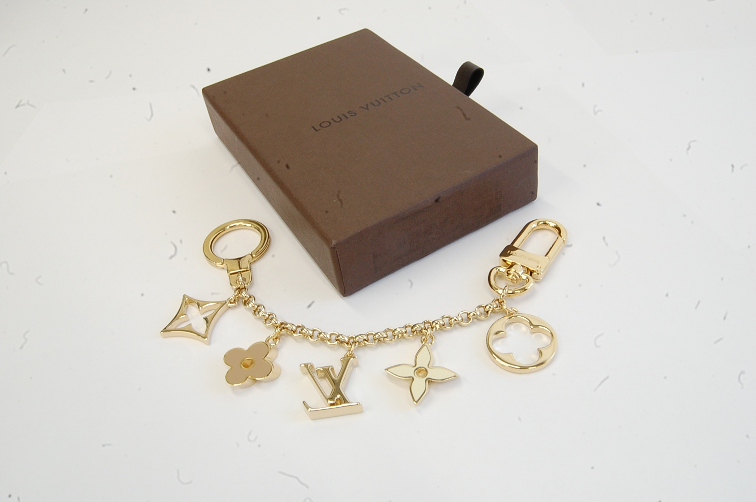 LOUIS VUITTON【ルイヴィトン】チェーンフルール ドゥ モノグラム M65111 画像1