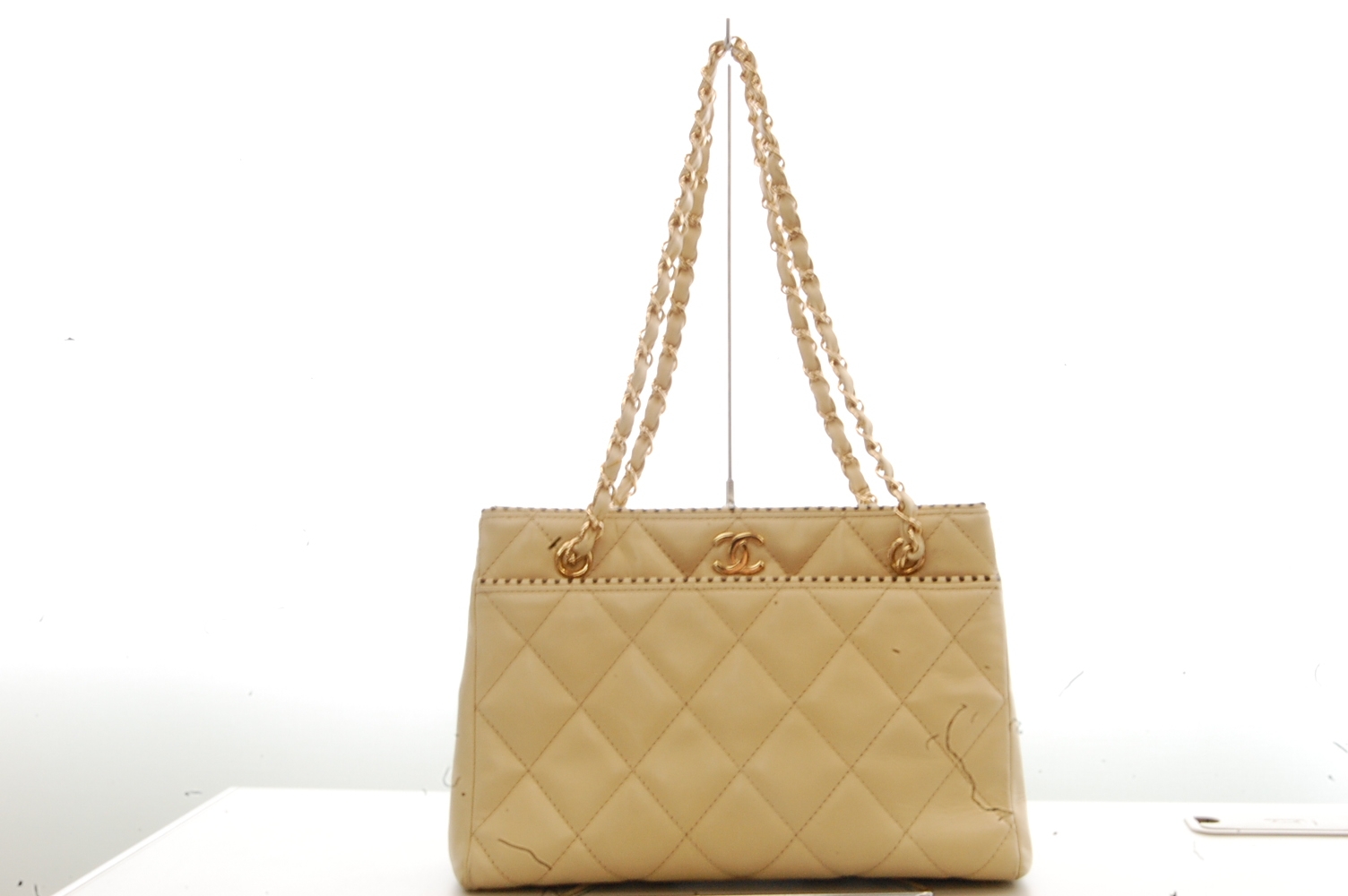 CHANEL【シャネル】マトラッセ チェーンショルダー バッグ 画像1