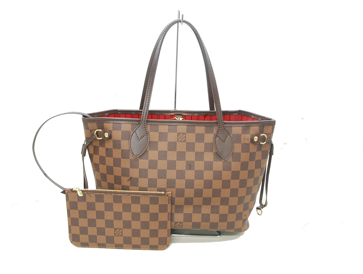 LOUIS VUITTON【ルイヴィトン】ダミエ バッグ ネヴァーフル N41359 画像1