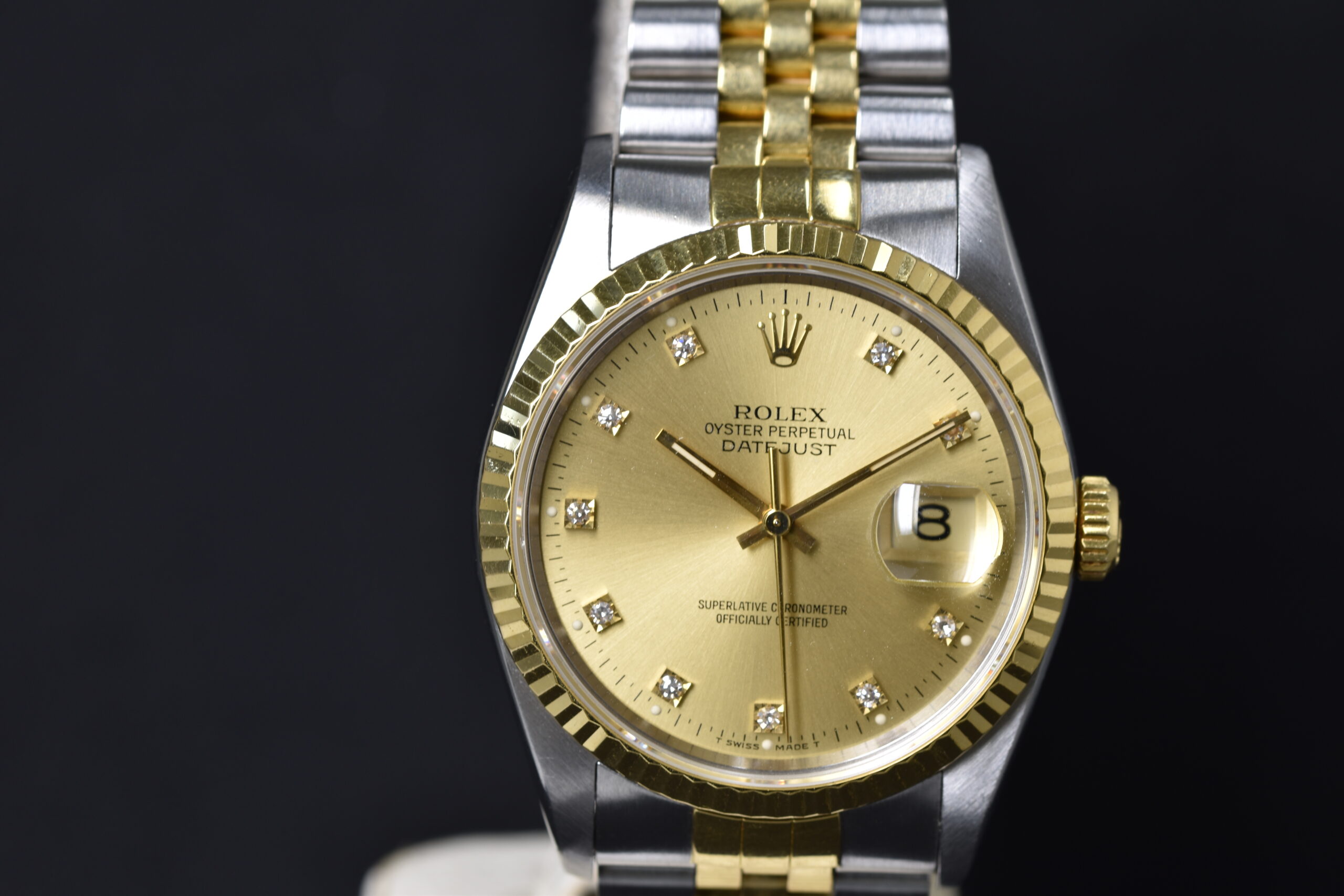 ROLEX 【ロレックス】デイトジャスト16233G 旧ジョイント 旧ダイヤ 画像1