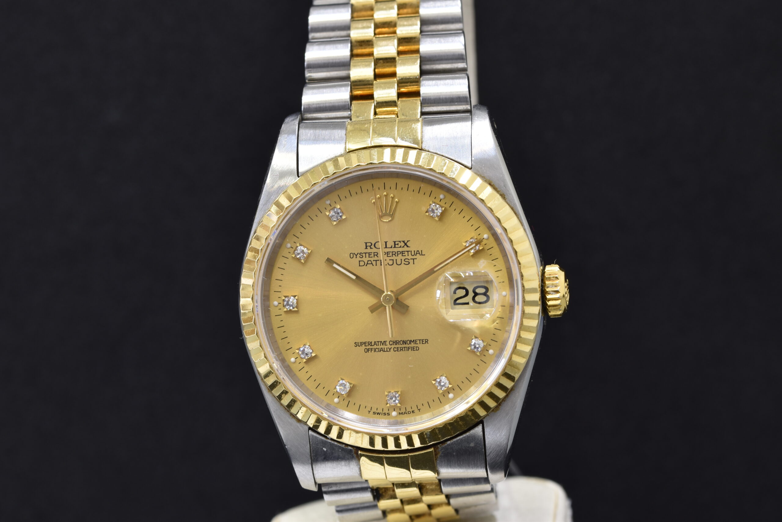 ROLEX【ロレックス】デイトジャスト 16233G 旧ジョイント 旧ダイヤ 画像1