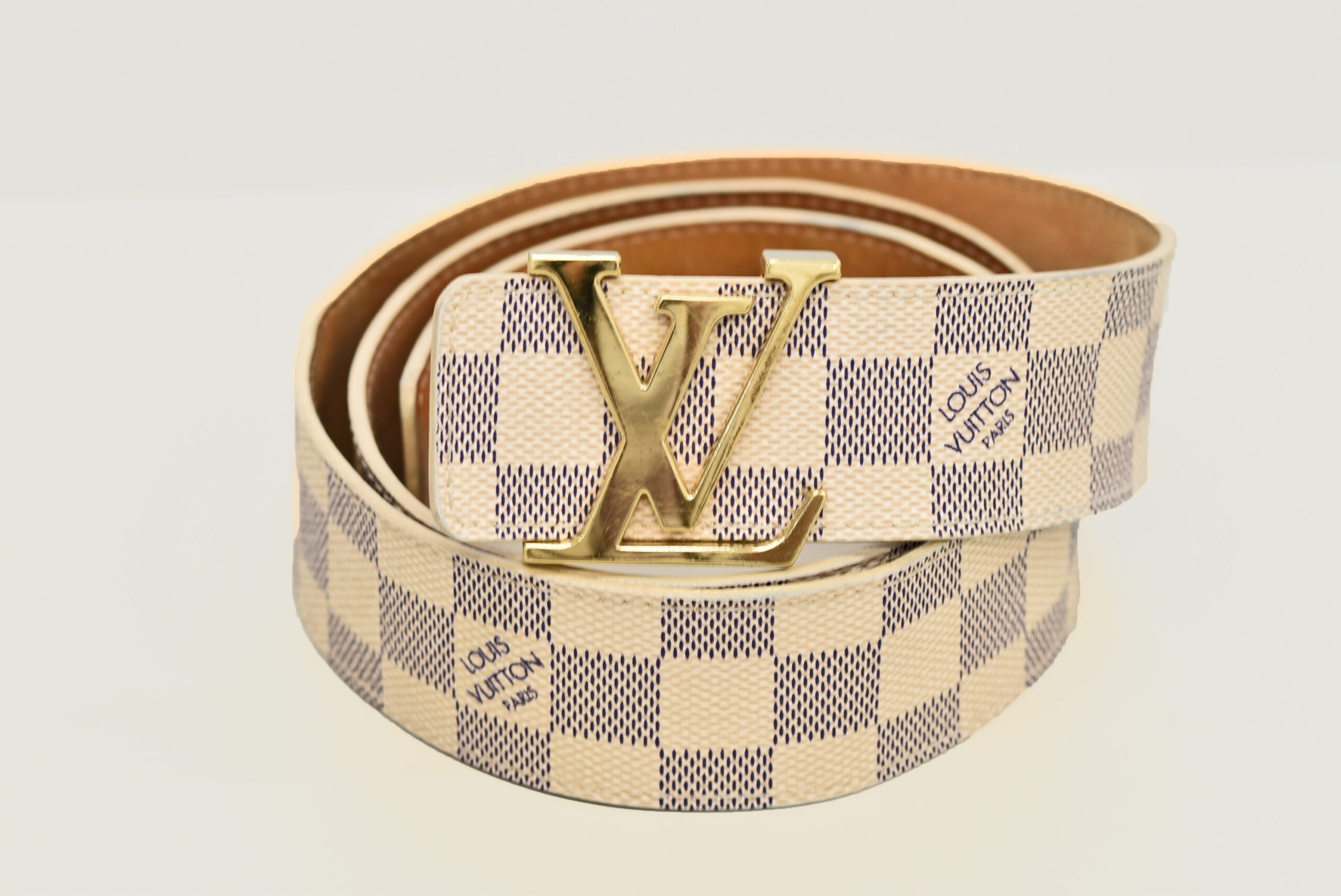 LOUIS VUITTON【ルイヴィトン】ダミエアズール サンチュールイニシアル M9609 ベルト 画像1