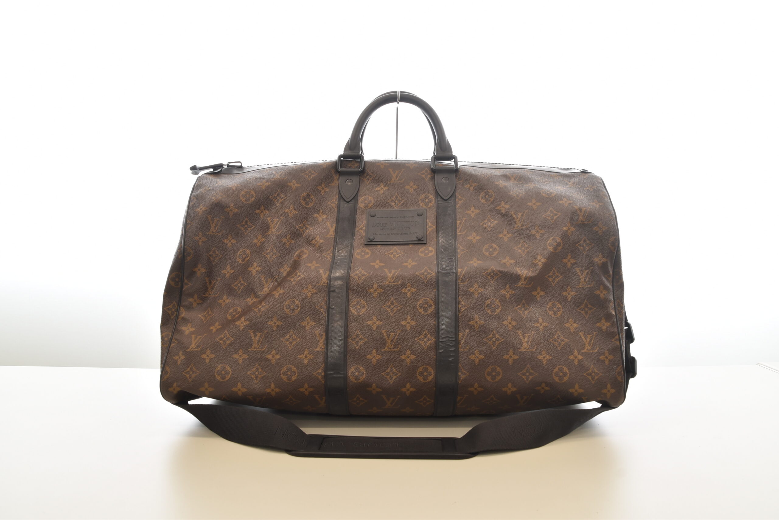 LOUIS VUITTON【ルイヴィトン】モノグラムマカサー キーポルバンドリエール55 M56714 画像1