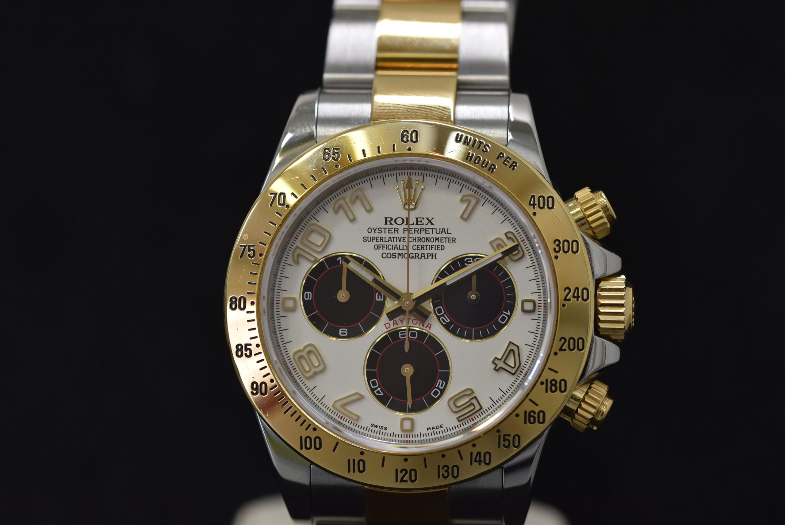 ROLEX 116523 アイボリー アラビア 画像1