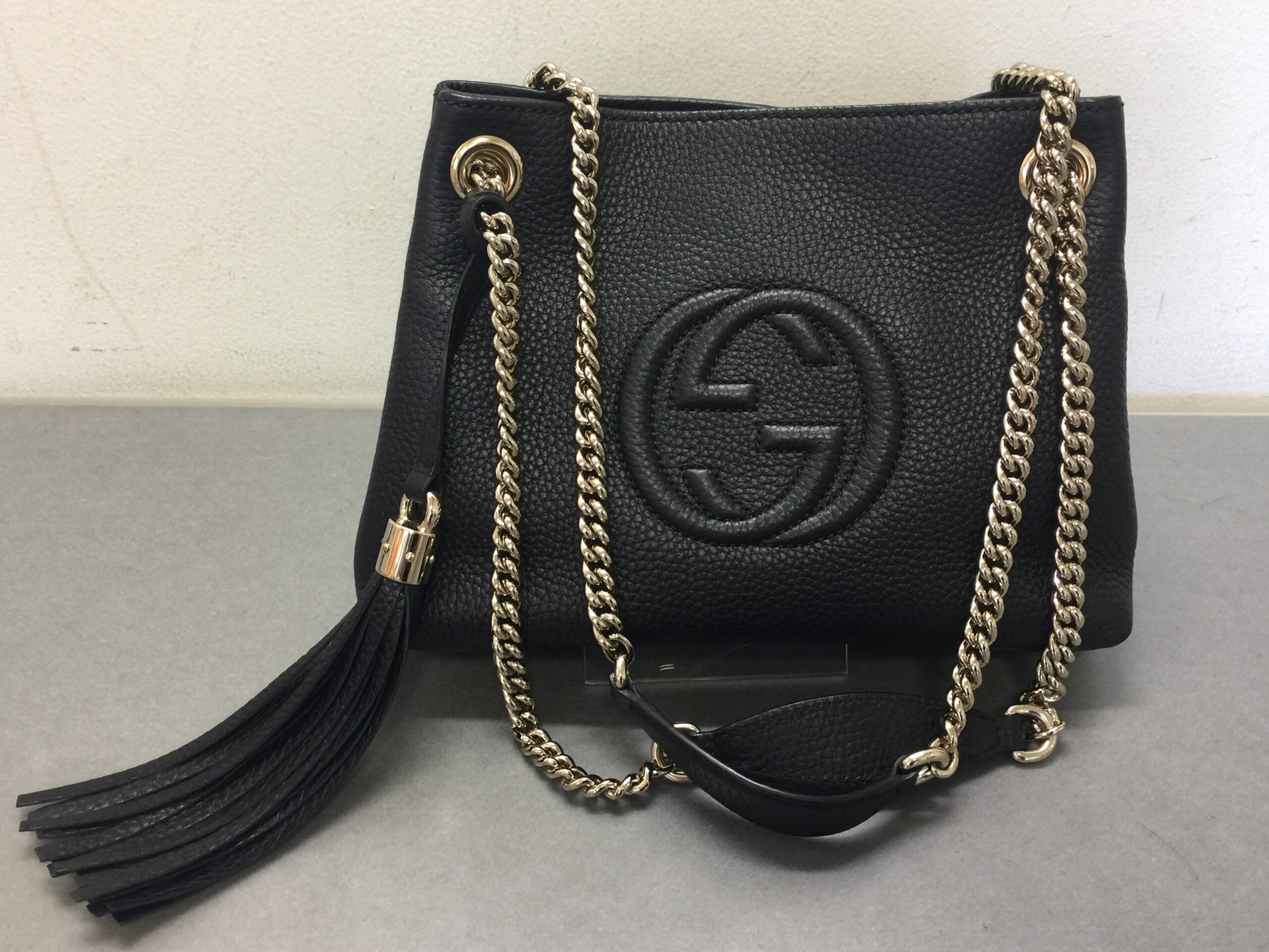 GUCCI【グッチ】インターロッキング チェーンバッグ 画像1