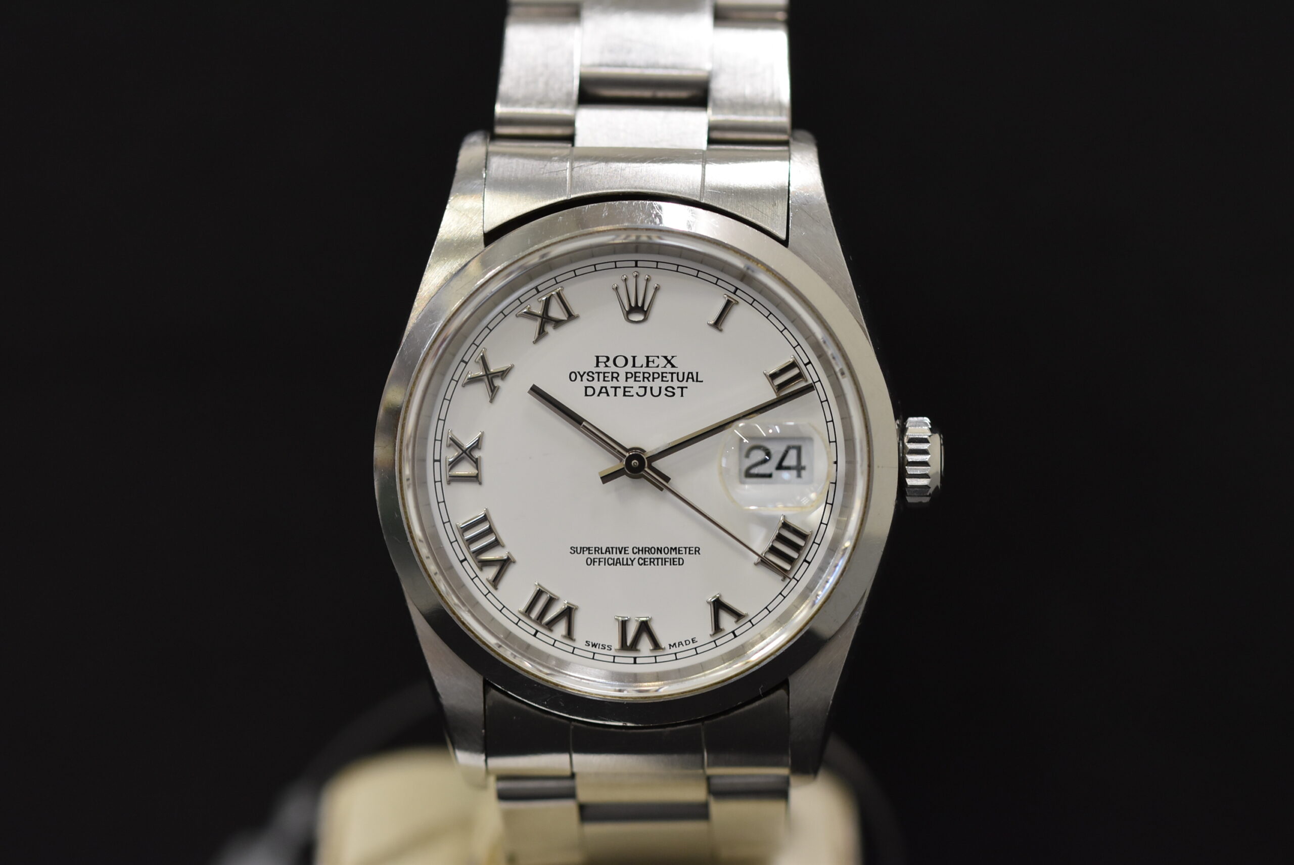 ROLEX 16200 白ローマ 画像1