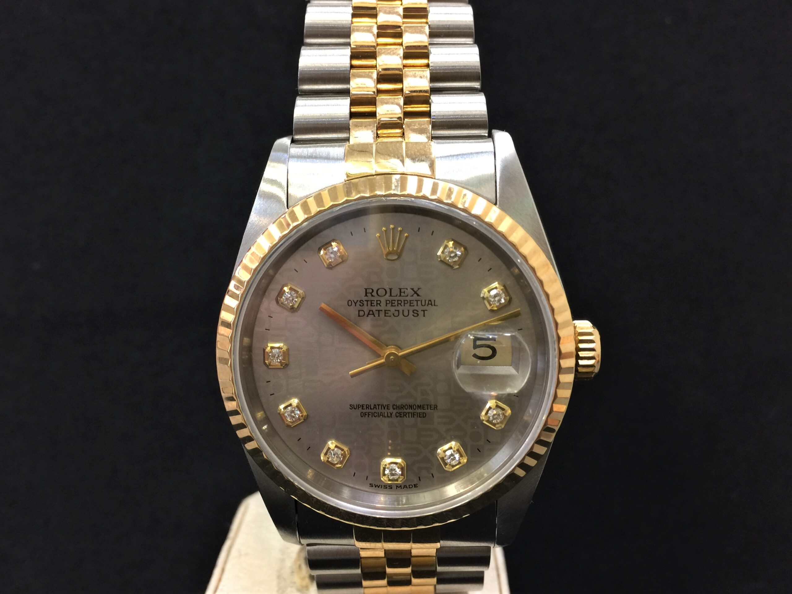 ROLEX【ロレックス】デイトジャスト 16233G 新ジョイント 新ダイヤ 画像1