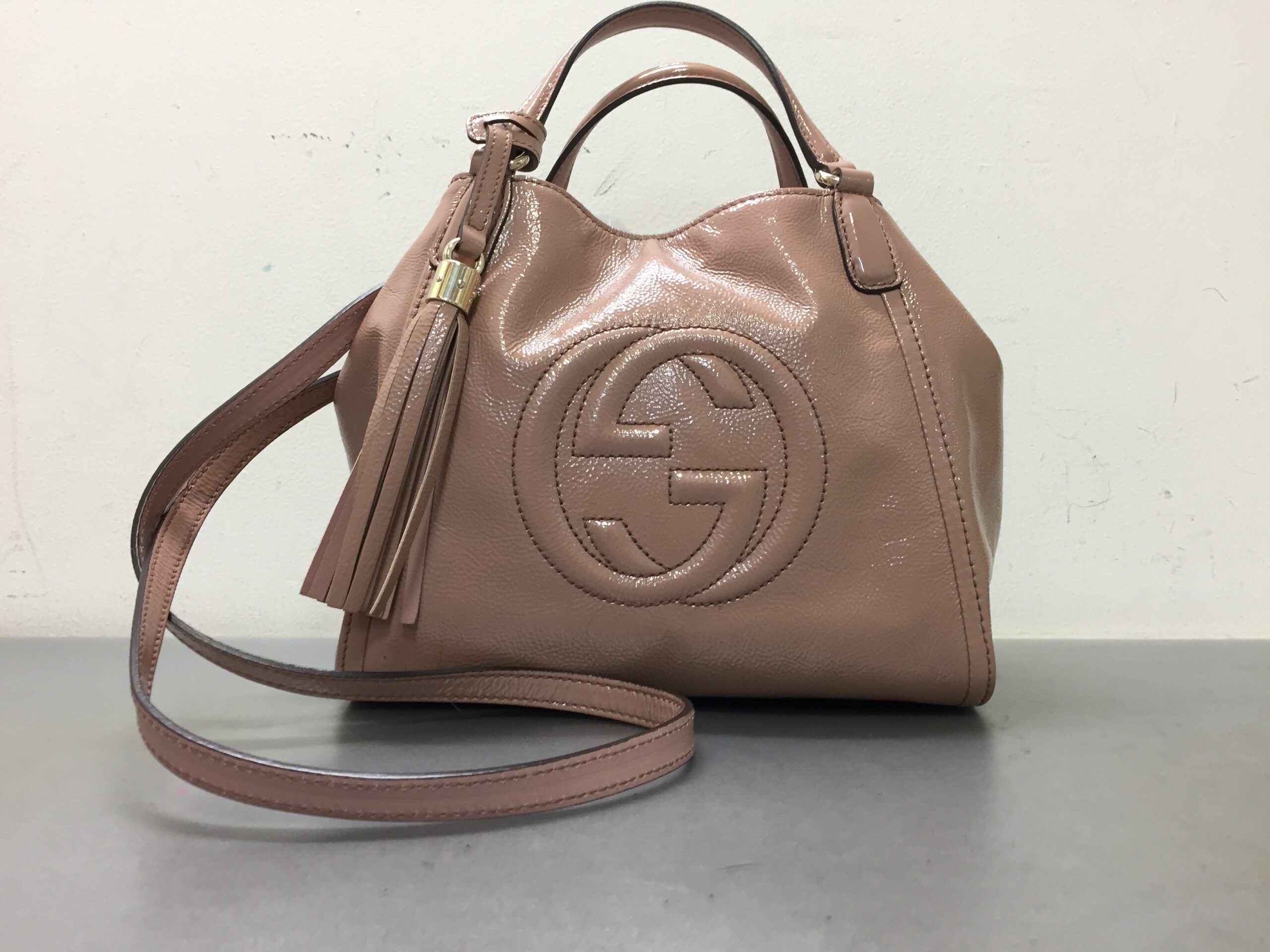 GUCCI【グッチ】ソーホー バッグ エナメル 336751 画像1