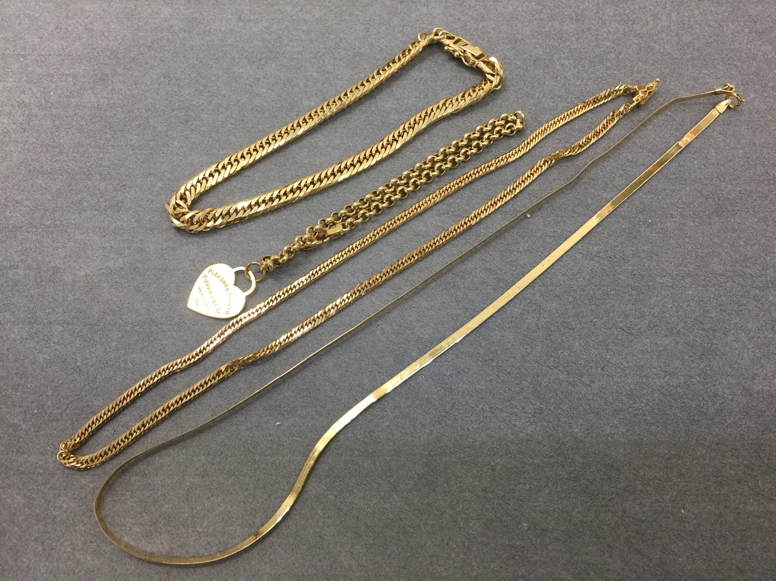 K18 ネックレス、ブレスレット 画像1