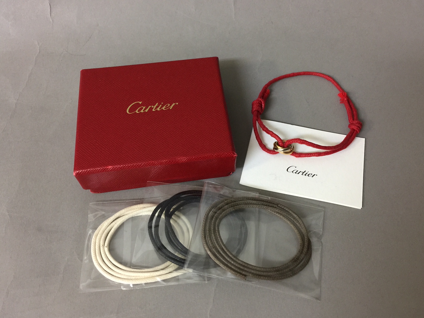 Cartier【カルティエ】 トリニティコードブレス 画像1