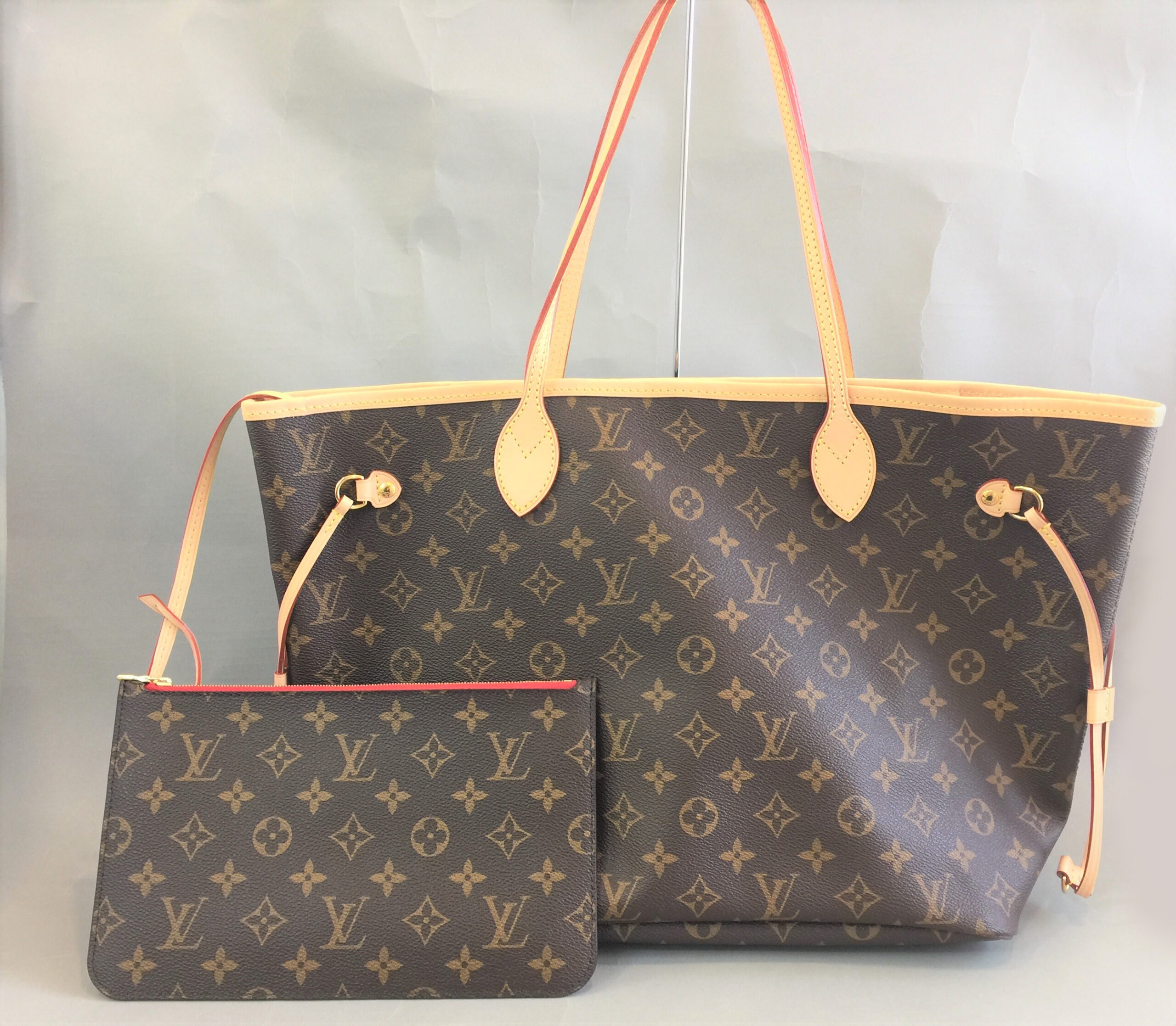 LOUIS VUITTON【ルイヴィトン】モノグラム バッグ ネヴァーフル MM M41177 画像1
