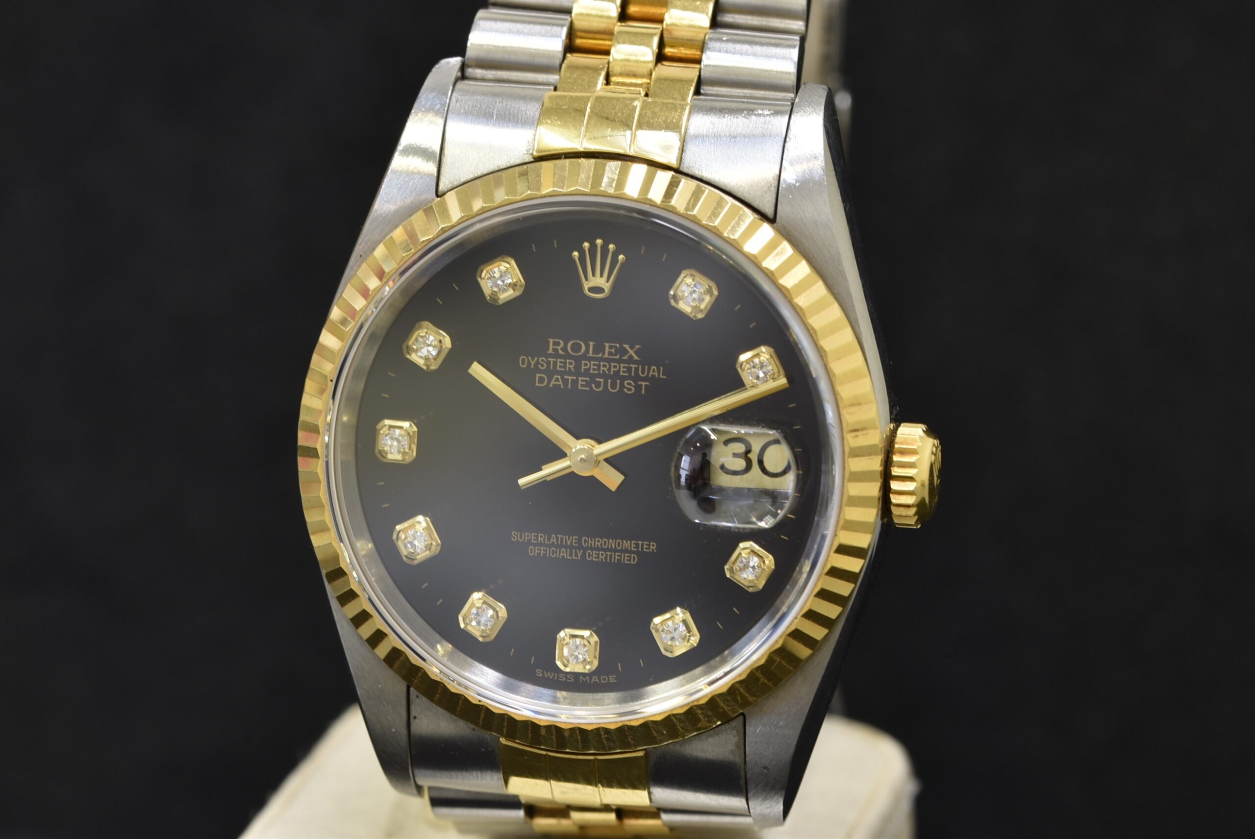 ROLEX 【ロレックス】デイトジャスト 16233G 新ジョイント 新ダイヤ 画像1