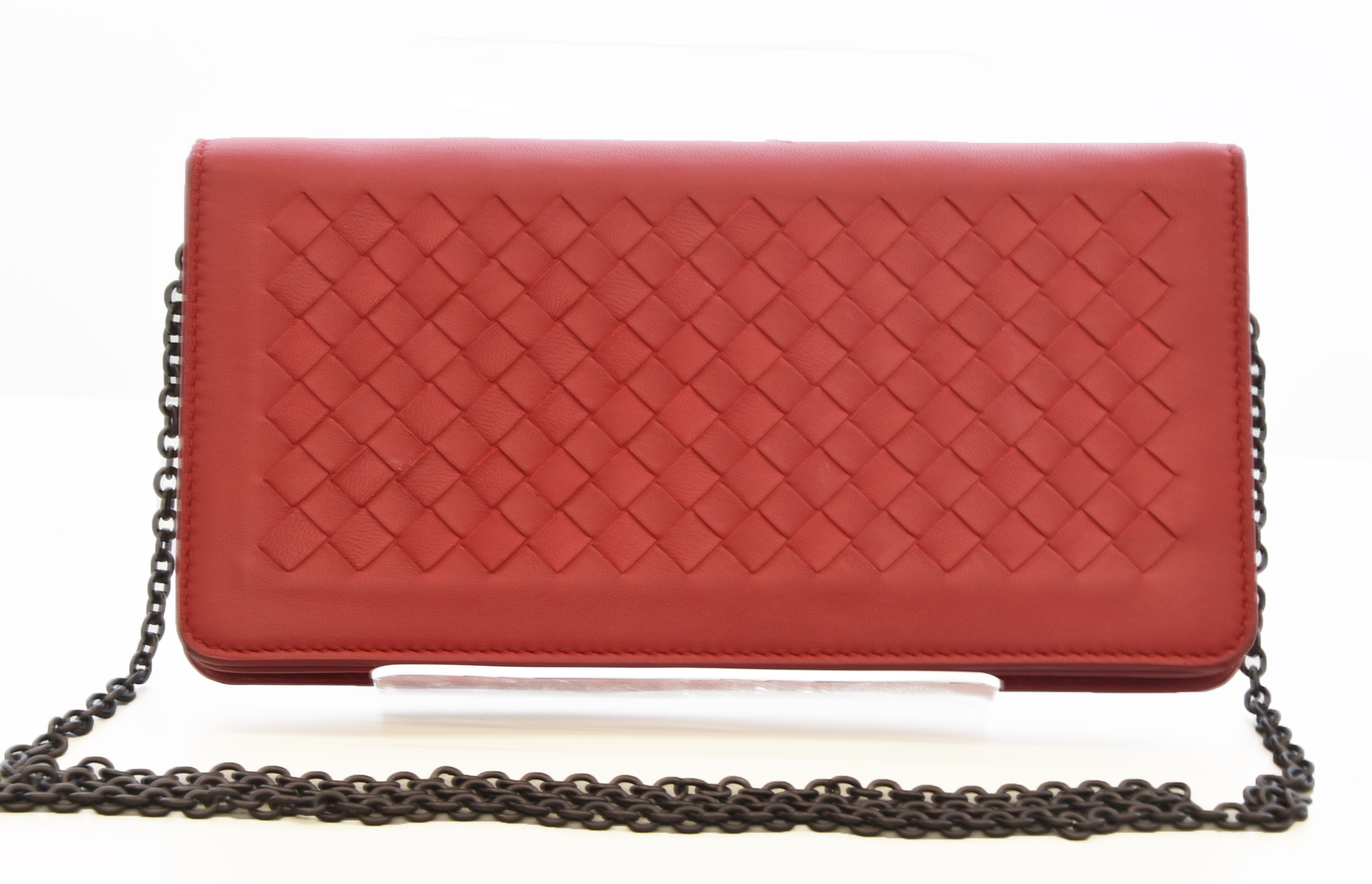 BOTTEGA VENETA【ボッテガヴェネタ】イントレチャート チェーンウォレット 財布 画像1