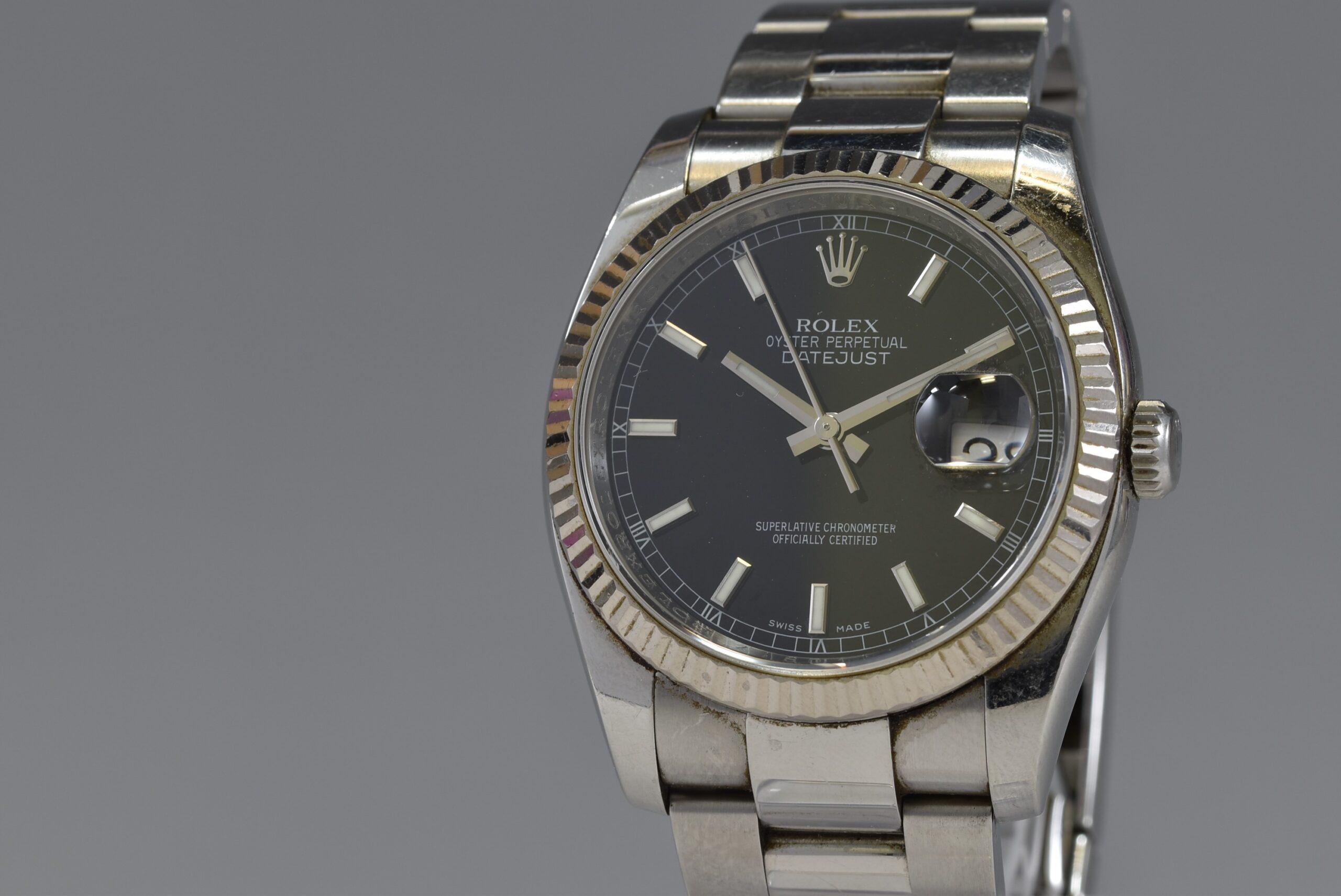 ROLEX【ロレックス】デイトジャスト 116234 V番 ルーレット 画像1