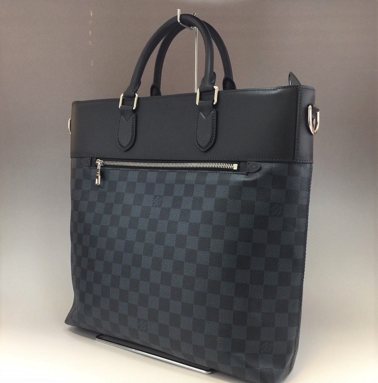LOUIS VUITTON【ルイヴィトン】ダミエコバルト ニューポートトート N41588 画像1