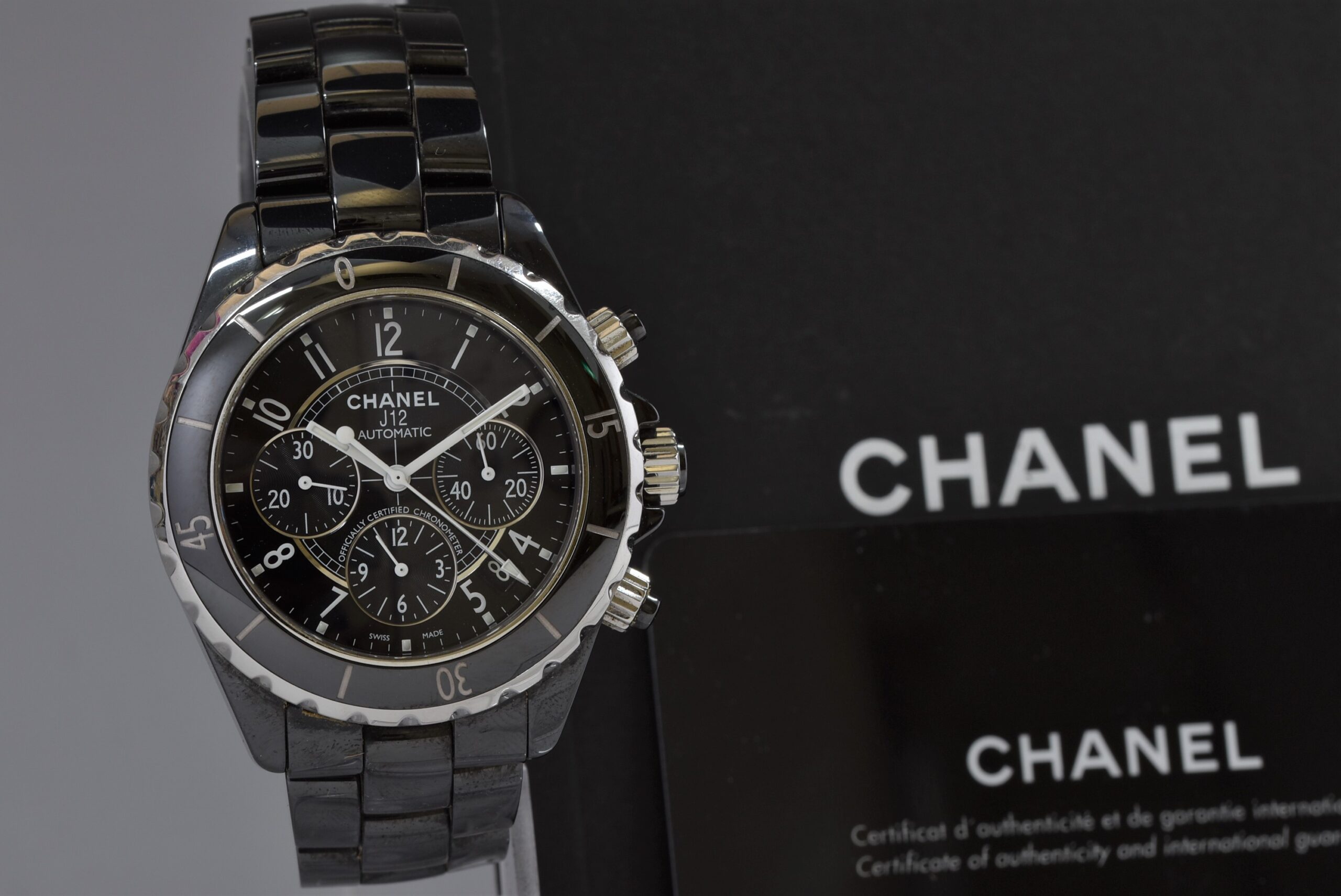 CHANEL【シャネル】 J12 クロノグラフ H0940 画像1