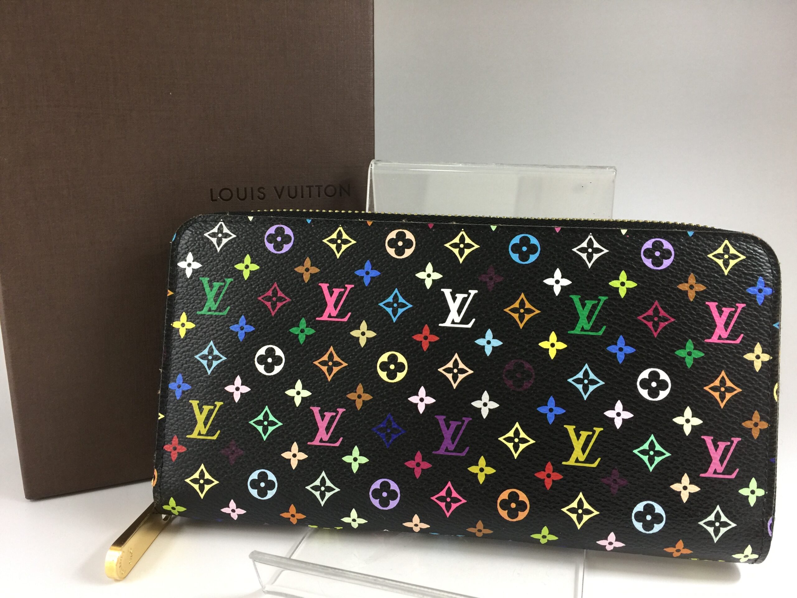 LOUIS VUITTON【ルイヴィトン】モノグラム マルチ ジッピーウォレット M60243 マルチカラー 画像1