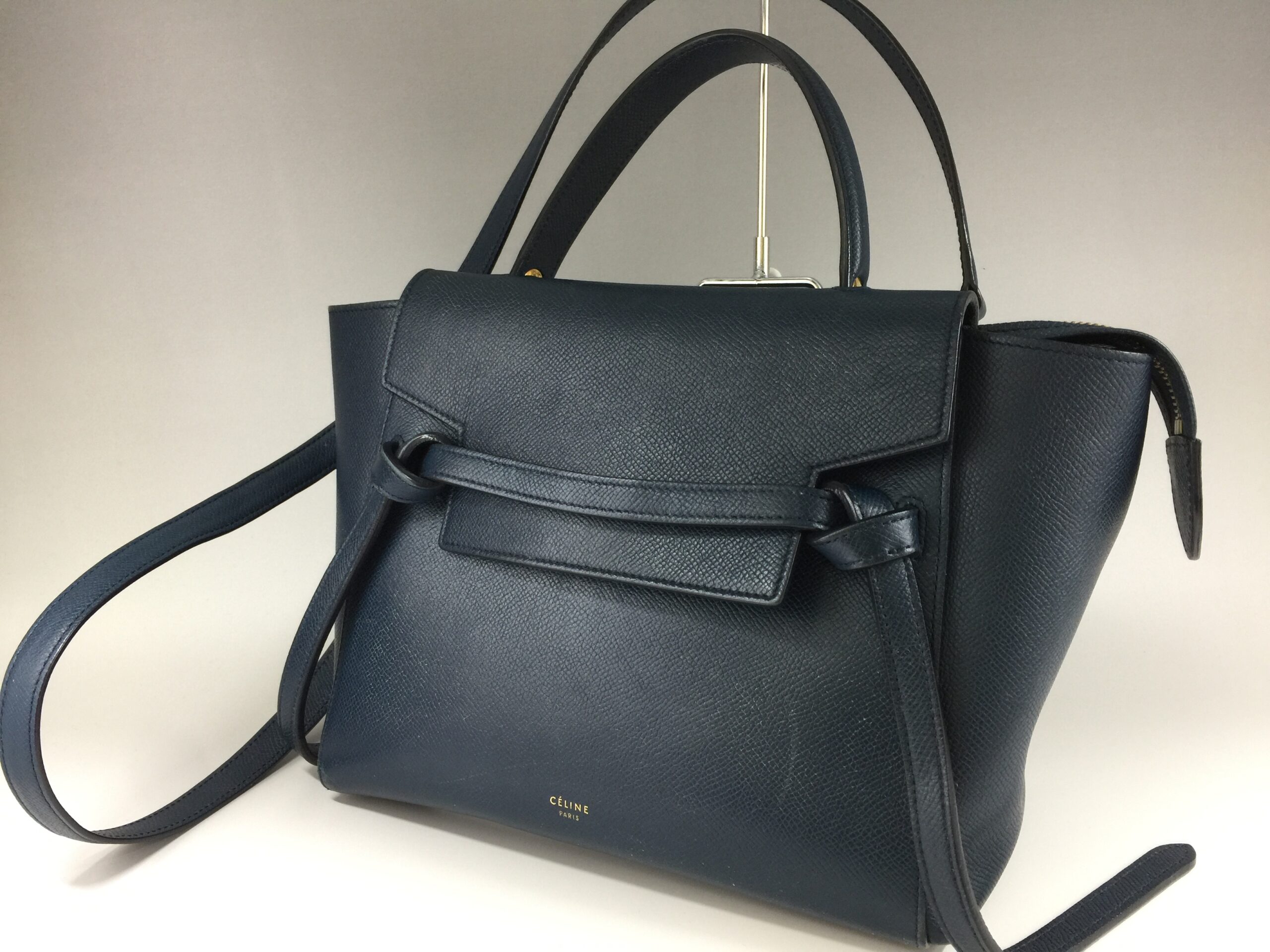CELINE【セリーヌ】革 ベルトバッグ マイクロ 画像1