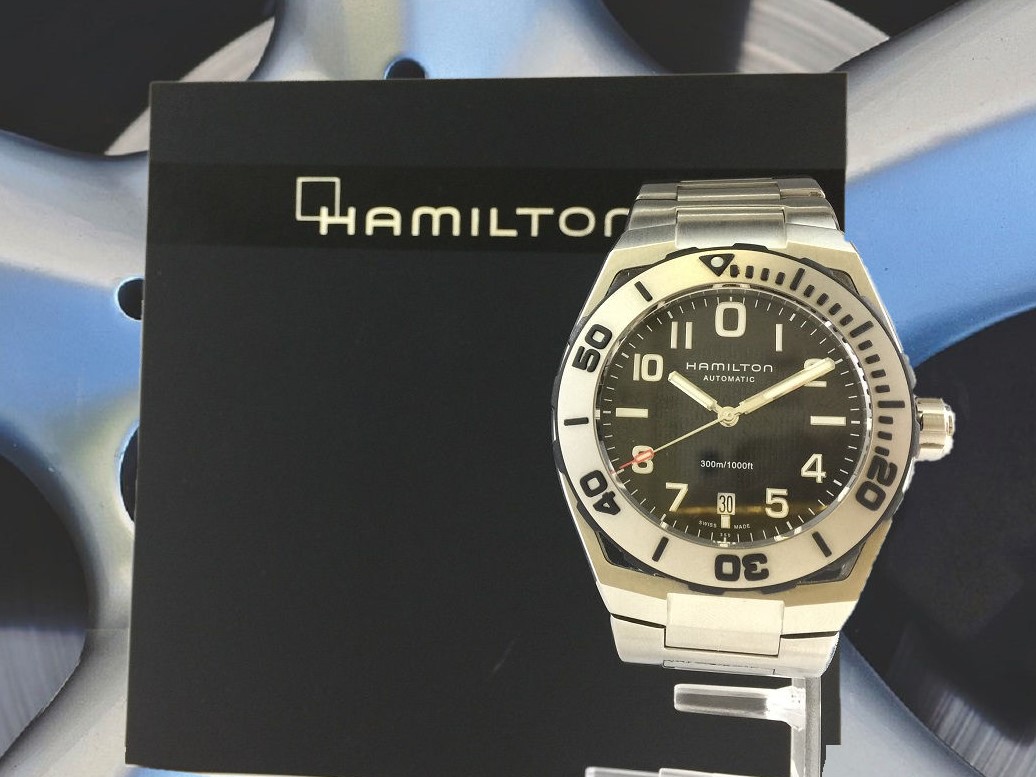 HAMILTON カーキ ネイビー サブ 画像1