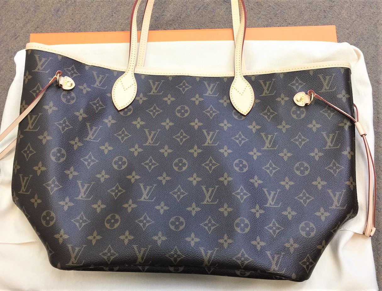LOUIS VUITTON【ルイヴィトン】モノグラム バッグ ネヴァーフル MM M40156 画像1