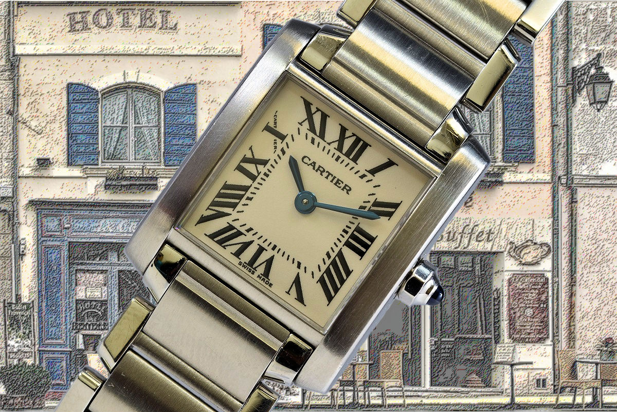 Cartier【カルティエ】 タンクフランセーズSM 画像1