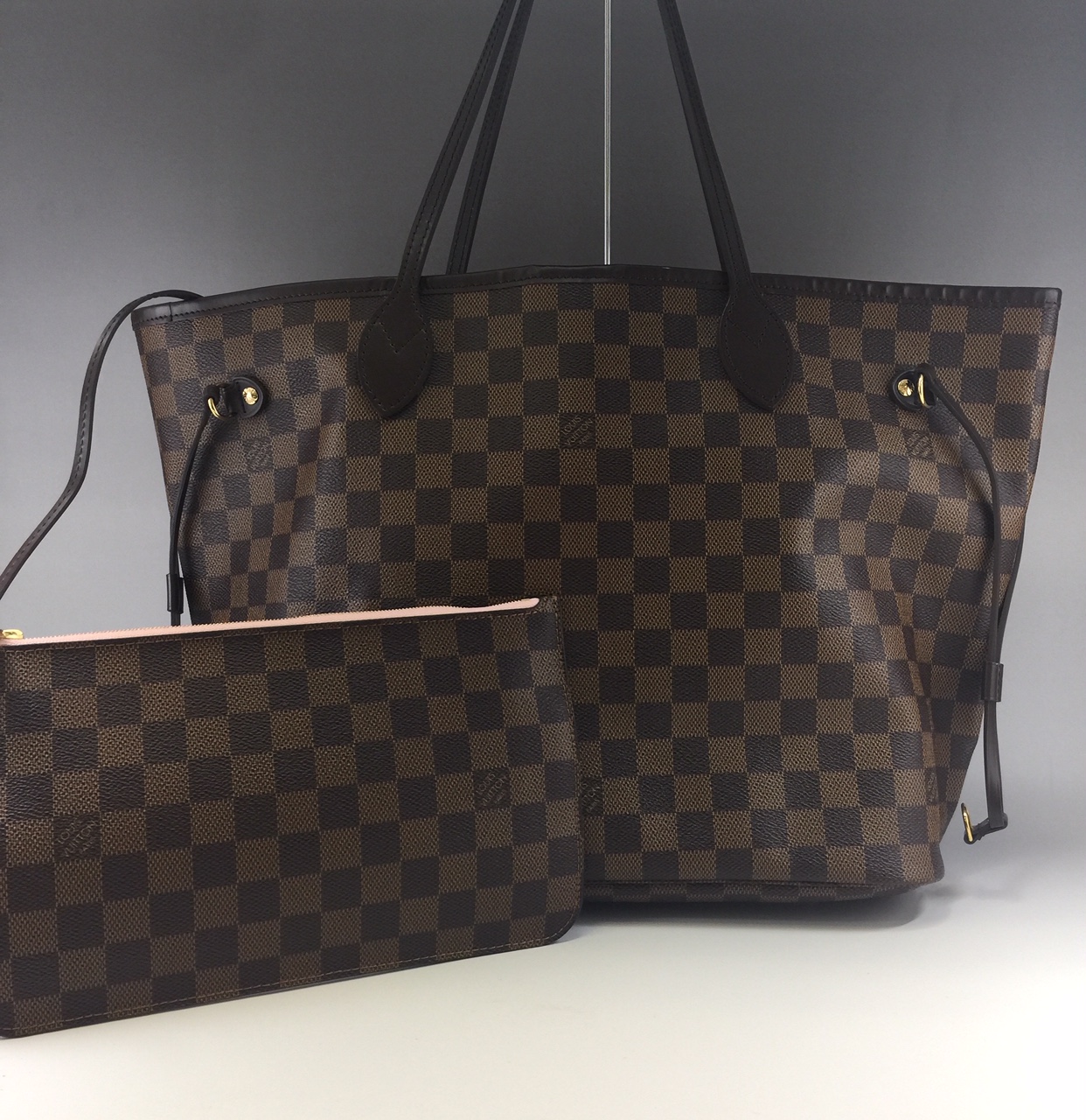 LOUIS VUITTON【ルイヴィトン】ダミエ バッグ ネヴァーフル N41603 画像1