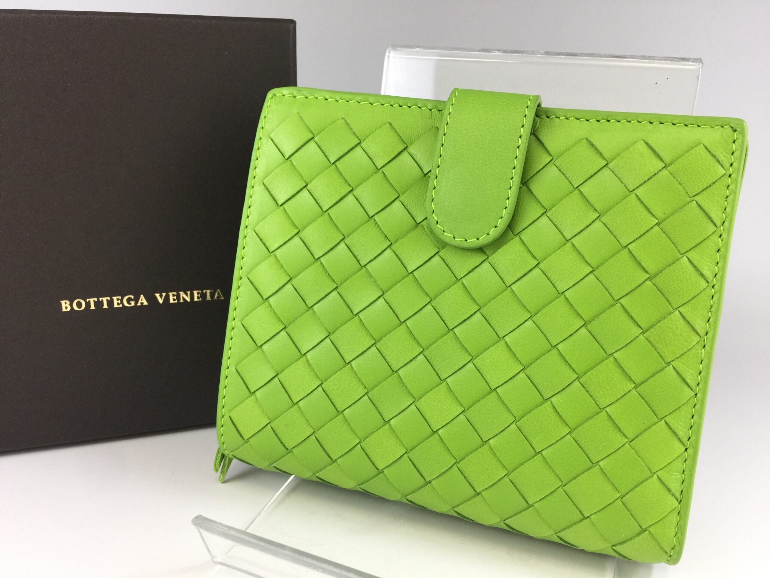 BOTTEGA VENETA【ボッテガヴェネタ】イントレチャート 財布 2つ折り 画像1