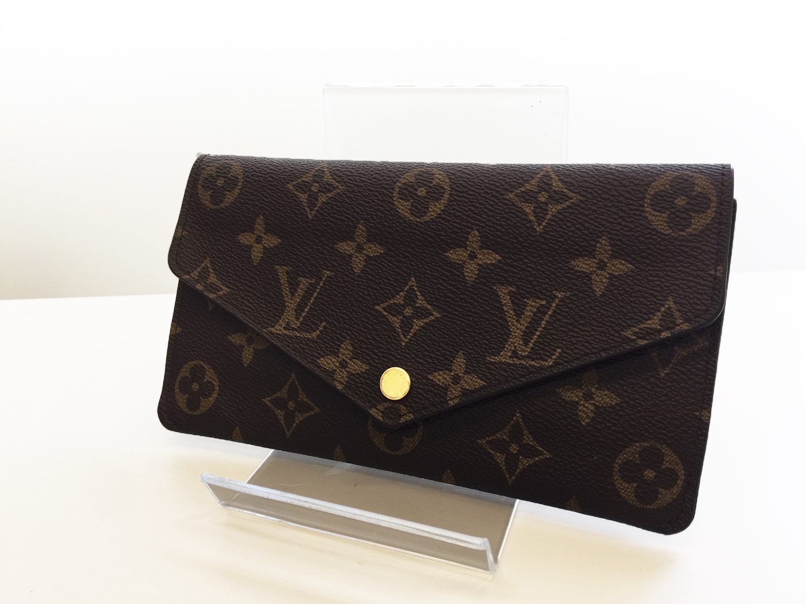 LOUIS VUITTON【ルイヴィトン】モノグラム 財布 ポルトフォイユ ジャンヌ M62155 画像1