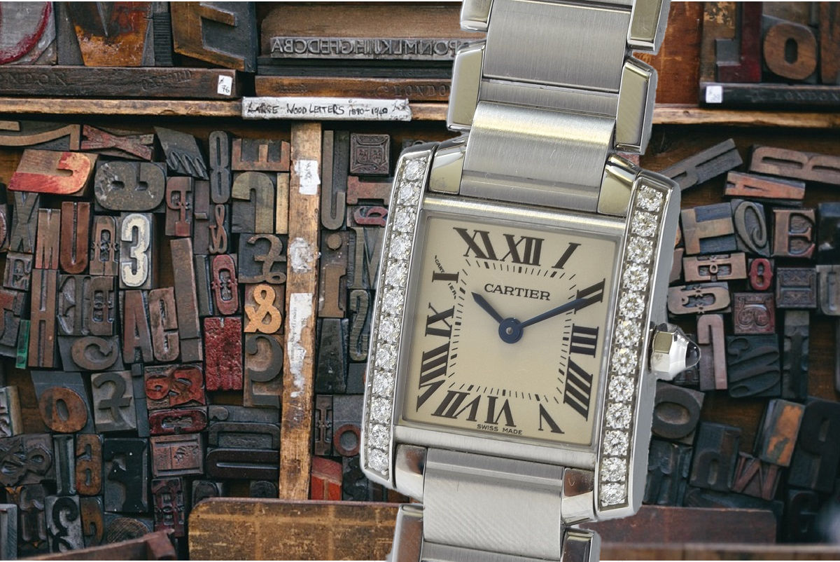 Cartier【カルティエ】 タンクフランセーズSM 画像1