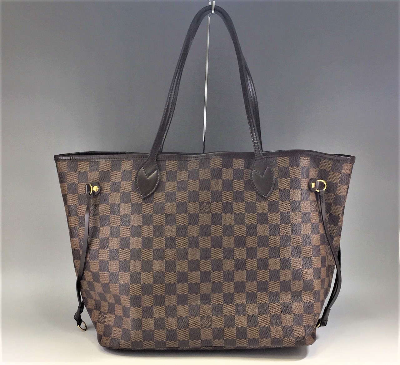 LOUIS VUITTON【ルイヴィトン】ダミエ バッグ ネヴァーフル MM N51105 画像1