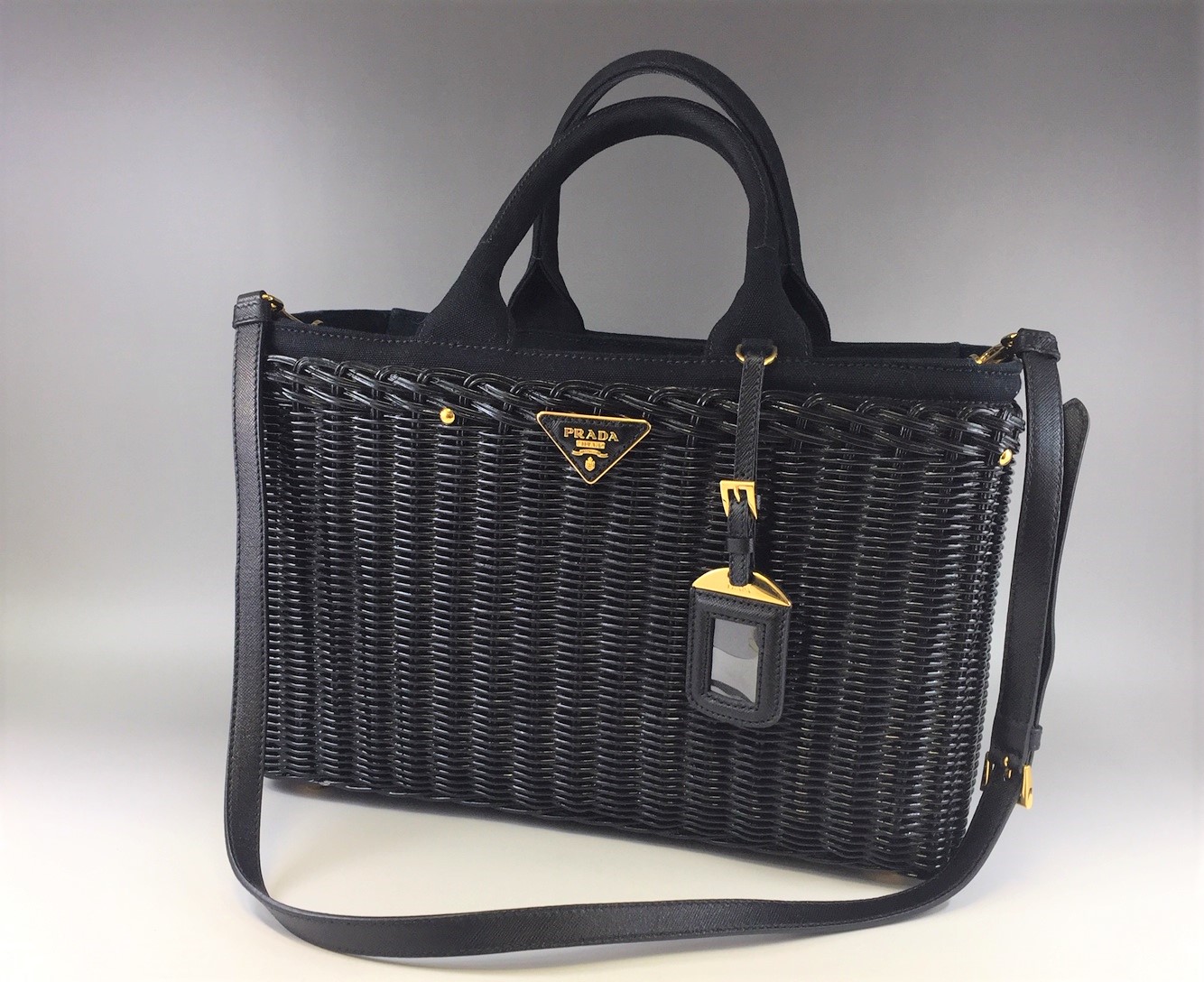 PRADA【プラダ】バッグ カナパ かご BN2834 画像1
