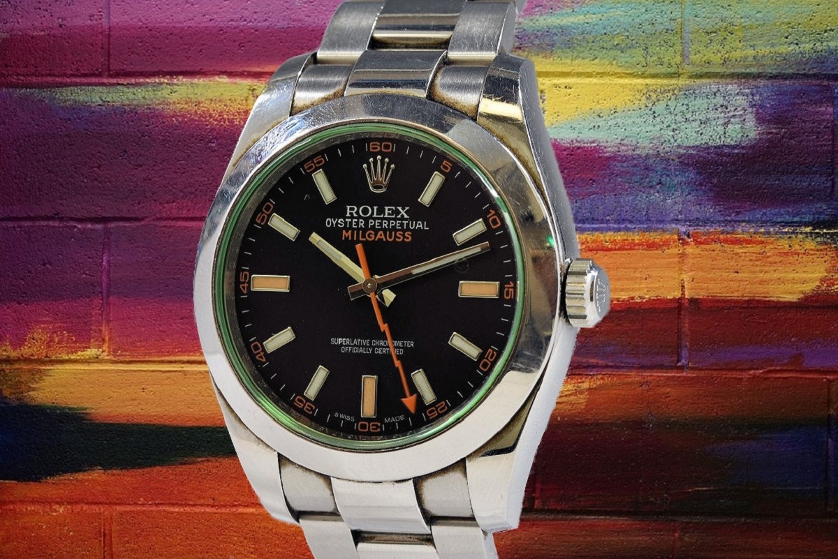 ROLEX【ロレックス】ミルガウス 116400GV G番 画像1