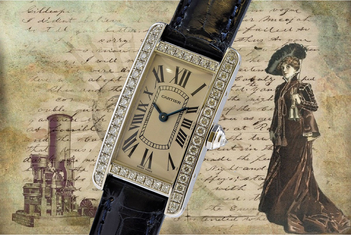 Cartier【カルティエ】タンクアメリカンSM 画像1