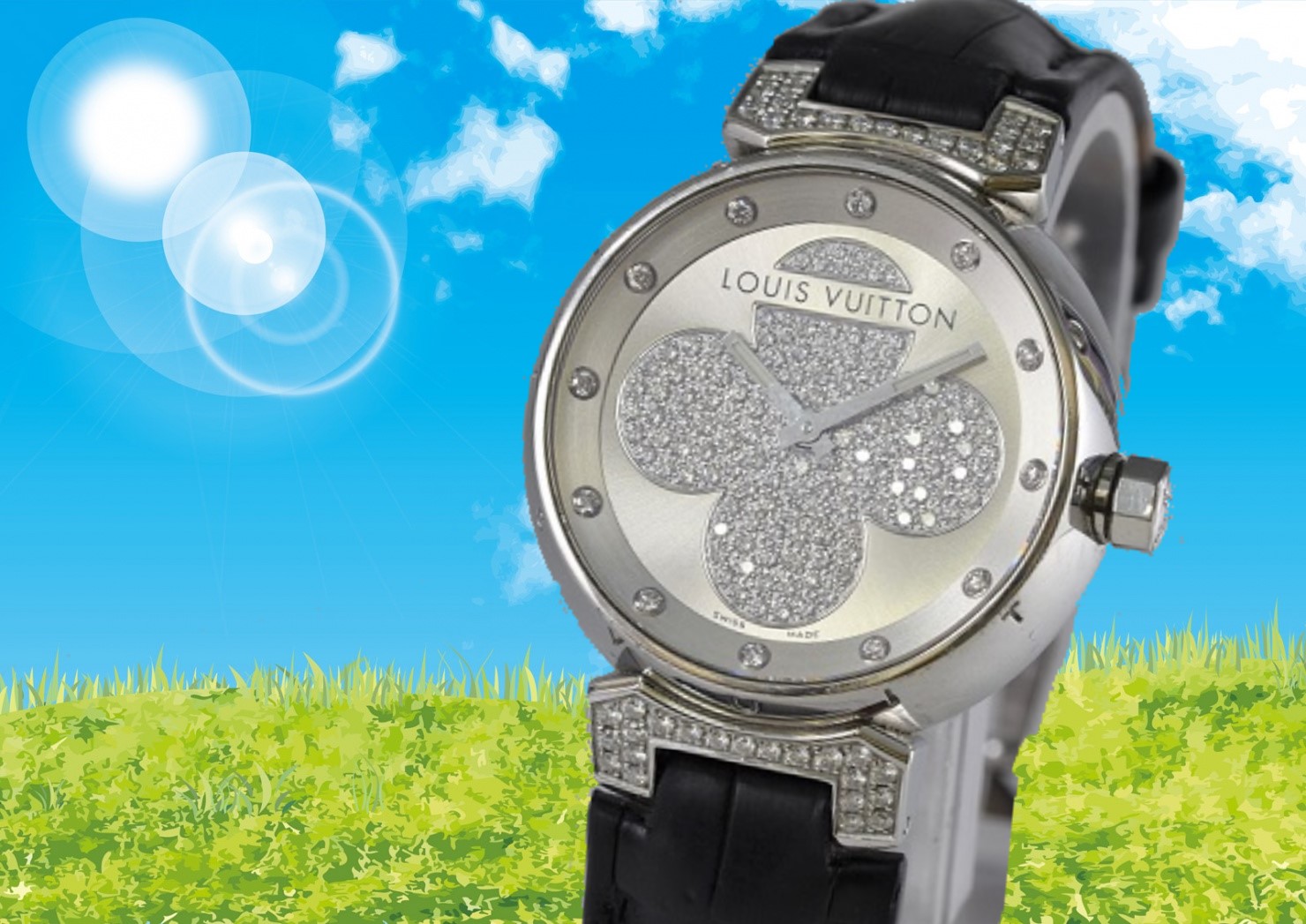 LOUIS VUITTON【ルイヴィトン】タンブールフォーエバー 画像1