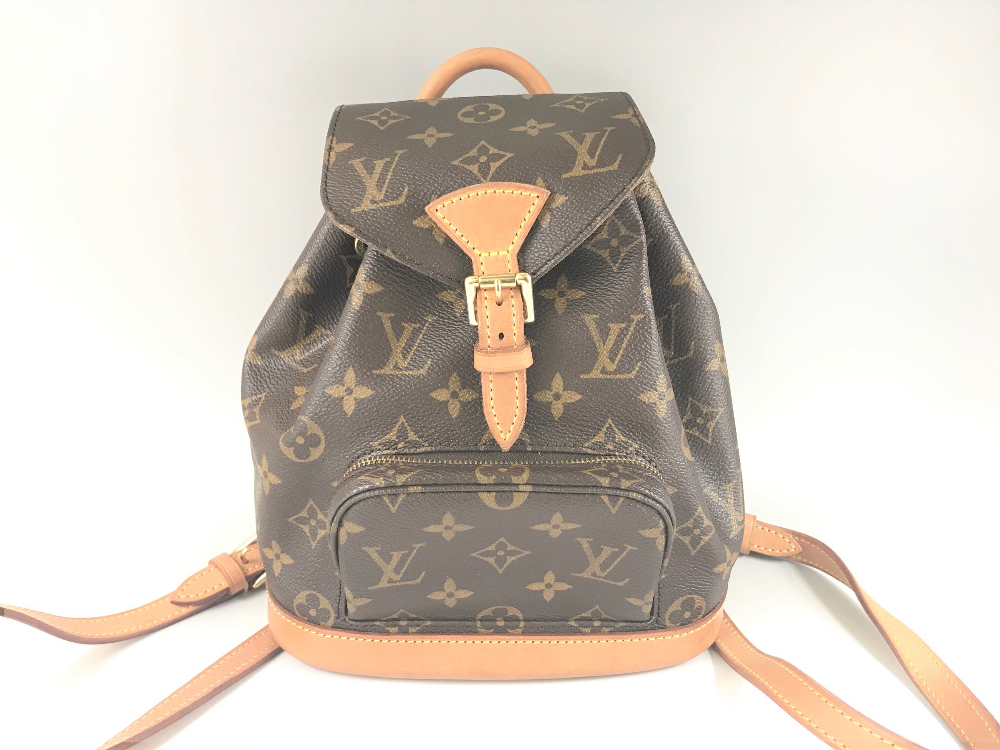 LOUIS VUITTON【ルイヴィトン】モノグラム リュック ミニモンスリ M51137 画像1